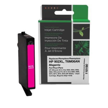 Clover Imaging Remanufactured High Yield Magenta Ink Cartridge for HP 902XL (T6M06AN)1