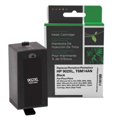 Clover Imaging Remanufactured High Yield Black Ink Cartridge for HP 902XL (T6M14AN)1