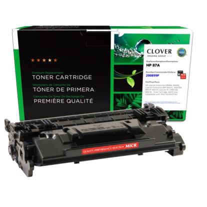 Clover Imaging Remanufactured MICR Toner Cartridge for HP CF287A, TROY 02-81675-0011