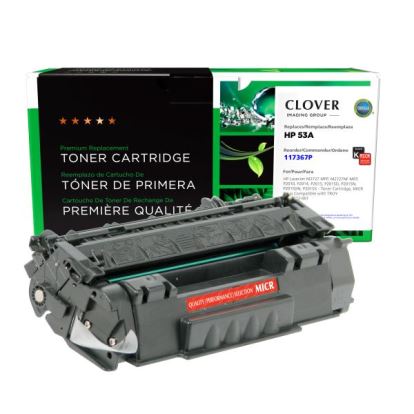 Clover Imaging Remanufactured MICR Toner Cartridge for HP Q7553A, TROY 02-81212-0011