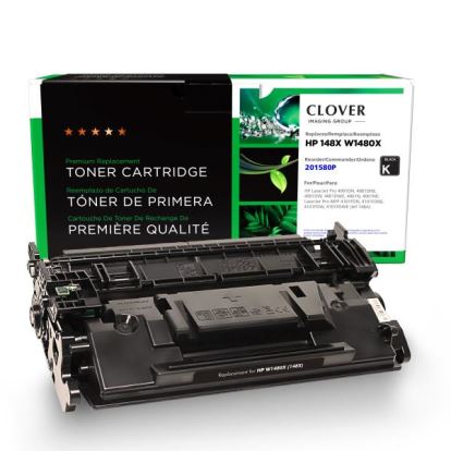 Clover Imaging Remanufactured High Yield Toner Cartridge (New Chip) for HP 148X (W1480X)1