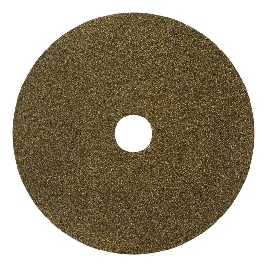 Black Diamond 1500 Grit Diamond Pad, 20" Diameter, Black/Yellow, 2/Carton1