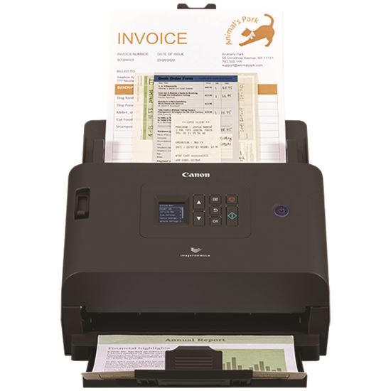 imageFORMULA DR-S250N Scanner, 600 dpi Optical Resolution, 80-Sheet Duplex Auto Document Feeder1