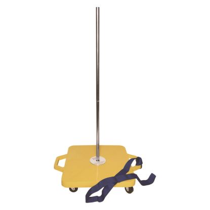 Scooter Stacker, Plastic, 176 lb Capacity, 21 x 16 x 39, Silver/Yellow1