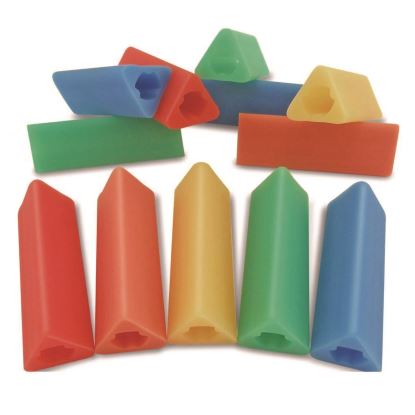 Triangle Grip, 1.75" Long, Assorted Colors, 600/Carton1