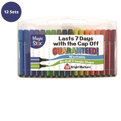 Magic Tri Stix Set, 36 Assorted Colors, 36/Set, 12 Sets/Carton1