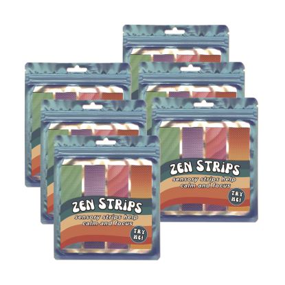 Zen Strips, Bumpy Gradient, Assorted Colors, 4/Set, 36 Sets/Carton1