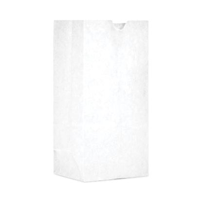 Grocery Bag, 7" x 3.5" x 10.5", White, 500/Carton1