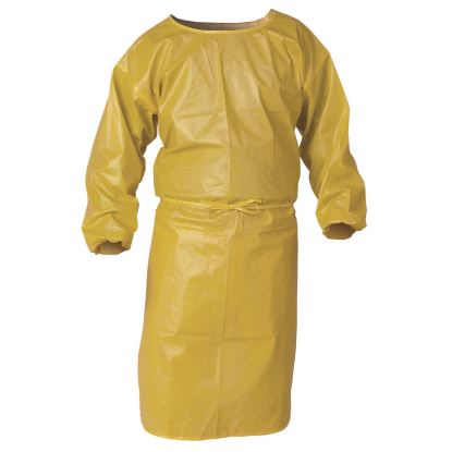 A70 Chemical Spray Protection Smock, One Size Fits Most, Yellow, 25/Carton1