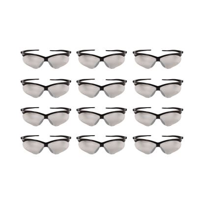 V30 Nemesis Safety Glasses, Black Nylon Frame, Indoor/Outdoor Polycarbonate Lens, 12/Box1