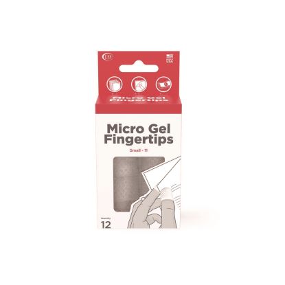 Micro-Gel Fingertips, Size 11, Small, Clear, 12/Pack1