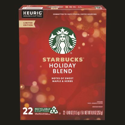 Holiday Blend K-Cup, 22/Box1