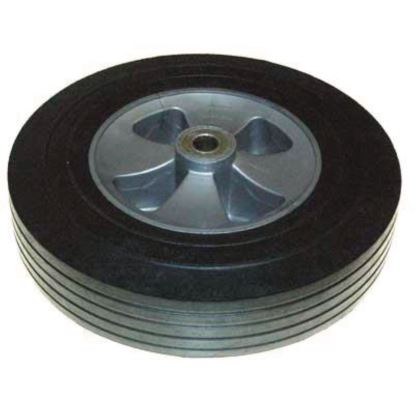 12-inch Wheel for 1 Cu Yd Standard Duty Tilt Truck, Black/Gray1