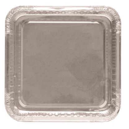 8" Square Cake Pan, 7.88 x 7.88 x 1.31, Silver, Aluminum, 500/Carton1