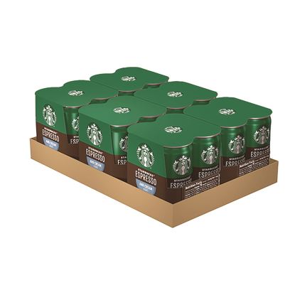 Cold Brew Coffee, Espresso and Cream Light, 6.5 oz Can, 24/Carton1