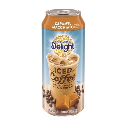 Iced Coffee, Caramel Macchiato, 15 oz Can, 12/Carton1