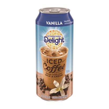 Iced Coffee, Vanilla, 15 oz Can, 12/Carton1