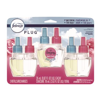 PLUG Air Freshener Refills, Downy April Fresh, 0.87 oz1