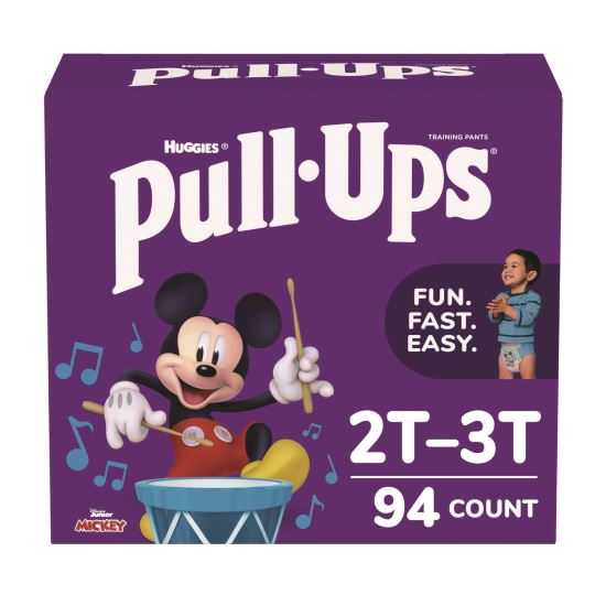 Pull-Ups Learning Designs Potty Training Pants for Boys, 2T-3T, 18 lbs to 34 lbs, 94/Carton1