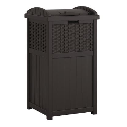 30 Gallon Trash Hideaway, Plastic, Black1