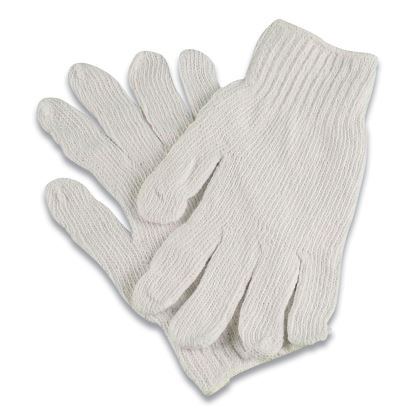 PRO CTPS400/NLW Series Natural White String Knit Gloves, 7 gauge, Large, White, 12 Pairs1