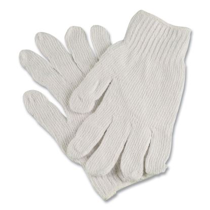 PRO CTPS400/NLW Series Natural White String Knit Gloves, 7 gauge, Medium, White, 12 Pairs1