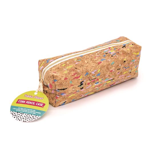 Eco Pencil Case, 7.99 x 2.36 x 2.75, Cork1