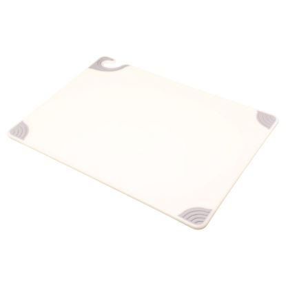 Saf-T-Grip Cutting Board, Plastic, 24 x 18 x 0.5, White1