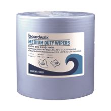 Hydrospun Wipers, Medium Duty, 12 x 12, Blue, 1,100/Roll1