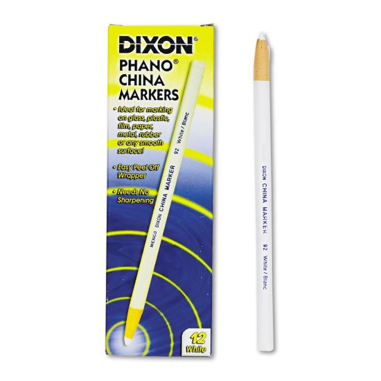 China Marker, White, Dozen1