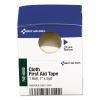 First Aid Tape, Acrylic/Cloth, 1" x 5 yds, White2