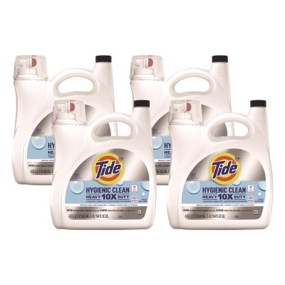 Hygienic Clean Heavy 10x Duty Liquid Laundry Detergent, Unscented, 146 oz Bottle1