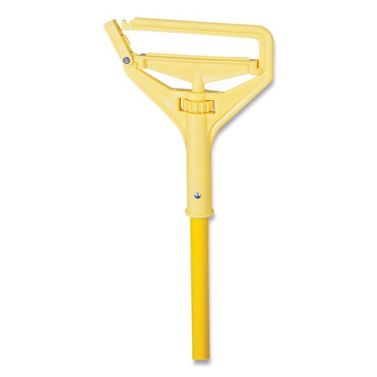 Quick Change Mop Handle. 60", Plastic, Yellow1