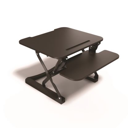 FlexFit Manual Adjustable Desk Converter, 26.7 x 30.8 x 5.9 to 19.6, Black1