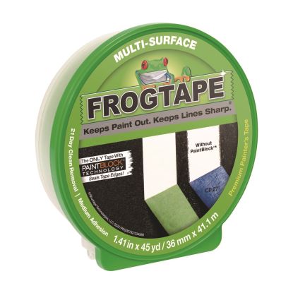 FrogTape Multi-Surface Painting Tape, 1.41" x 45 yds, Green1