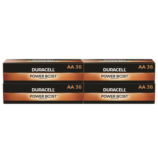 Power Boost CopperTop Alkaline AA Batteries, 36/Pack, 4 Packs/Carton1