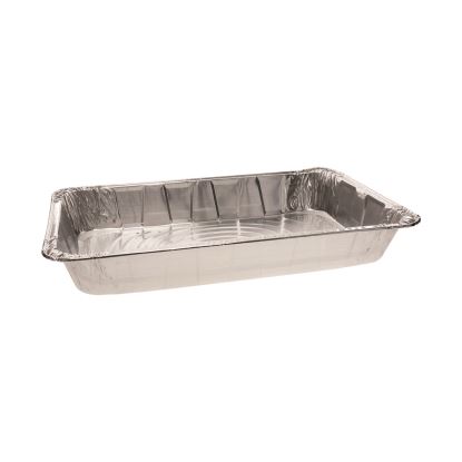 Aluminum Steam Table Pan, Full-Size Deep, 3.4" Deep, 19.6 x 11.6, 40/Carton1