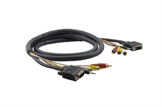 Kramer Electronics C-MH1/MH1 VGA cable 177.2" (4.5 m) VGA (D-Sub) + 3.5mm Black1