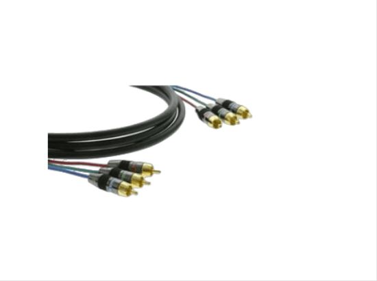 Kramer Electronics C-R3VM/R3VM audio cable 177.2" (4.5 m) 3 x RCA Black1