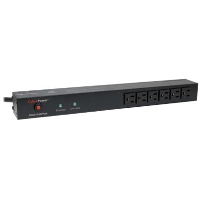 CyberPower RKBS15S6F12R surge protector Black 18 AC outlet(s) 120 V 179.9" (4.57 m)1