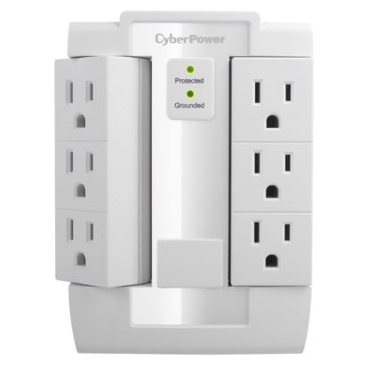 CyberPower CSB600WS surge protector White 6 AC outlet(s) 125 V1