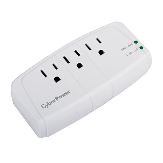 CyberPower CSB300W surge protector White 3 AC outlet(s) 125 V1