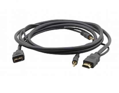 Kramer Electronics C-MHMA/MHMA HDMI cable 181.1" (4.6 m) HDMI + 3.5mm Black1