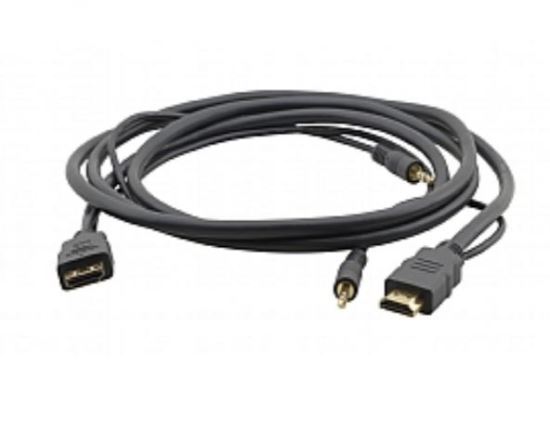 Kramer Electronics C-MHMA/MHMA HDMI cable 299.2" (7.6 m) HDMI + 3.5mm Black1