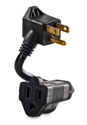 CyberPower GC201 power extension 5.98" (0.152 m) 2 AC outlet(s) Indoor Black1