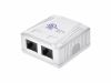 Monoprice 7091 network junction box Cat5e White1