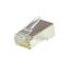 Weltron 44-751-8C6SH wire connector RJ-45 Silver, Translucent1