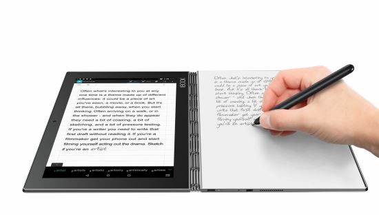 Lenovo Yoga Book Intel Atom® x5-Z8550 Hybrid (2-in-1) 10.1" Touchscreen Full HD 4 GB LPDDR3-SDRAM 64 GB Android 6.0 Gray1