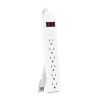 CyberPower CSB606W surge protector White 6 AC outlet(s) 125 V 78.7" (2 m)2