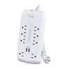 CyberPower CSP806U surge protector White 8 AC outlet(s) 125 V 70.9" (1.8 m)3